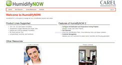 Desktop Screenshot of humidifynow.com